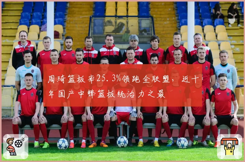周琦篮板率25.3%领跑全联盟，近十年国产中锋篮板统治力之最